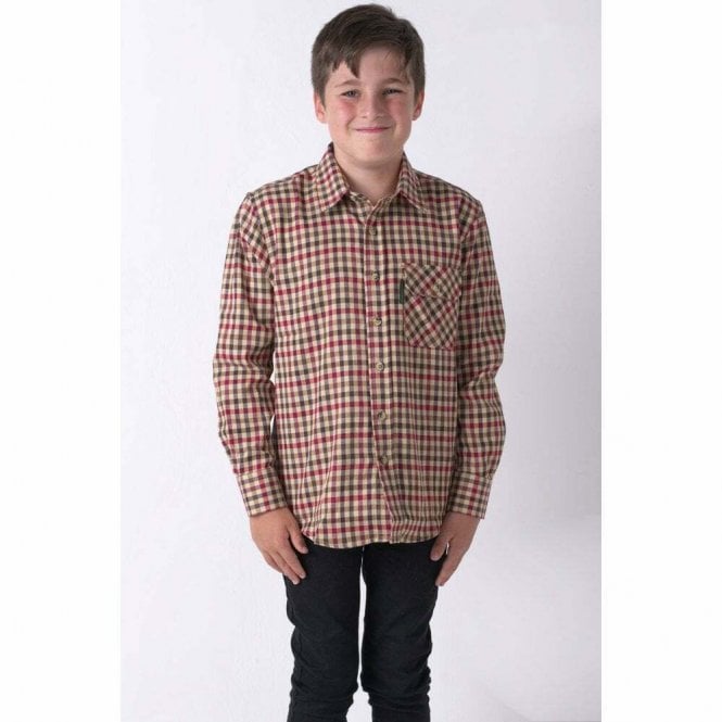 Country Classics Kids Long Sleeve Check Shirt - Highclere - Just £14.99! Shop now at Warwickshire Clothing.