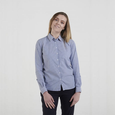 Hazy Blue Women's Cotton Long Sleeve Check Shirt - Romy - Just £12.99! Shop now at Warwickshire Clothing.