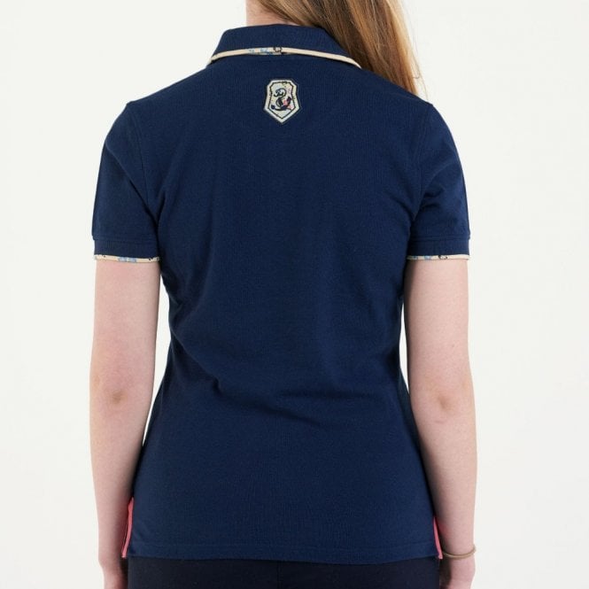 Hazy Blue Womens Short Sleeve Polo Shirt - Bella - Just £14.99! Shop now at Warwickshire Clothing.