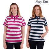 Hazy Blue Womens Short Sleeve Polo Shirt - Sienna - Just $14.99! Shop now at Warwickshire Clothing. Free Dellivery.
