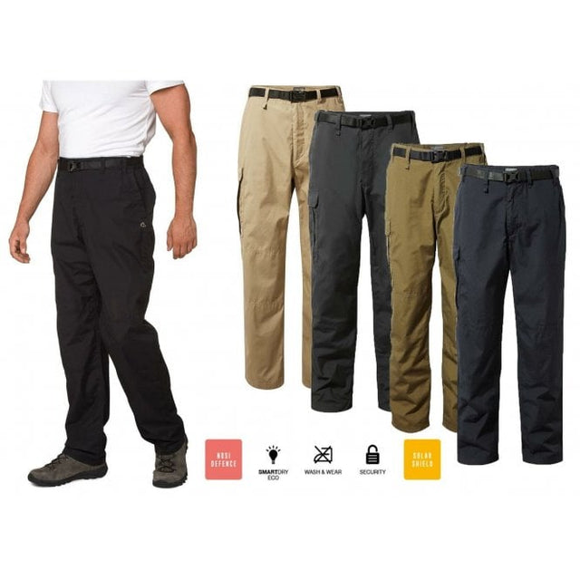 Craghoppers Kiwi Classic Trousers - CMJ600 - Long Leg - Just £34.99! Shop now at Warwickshire Clothing.