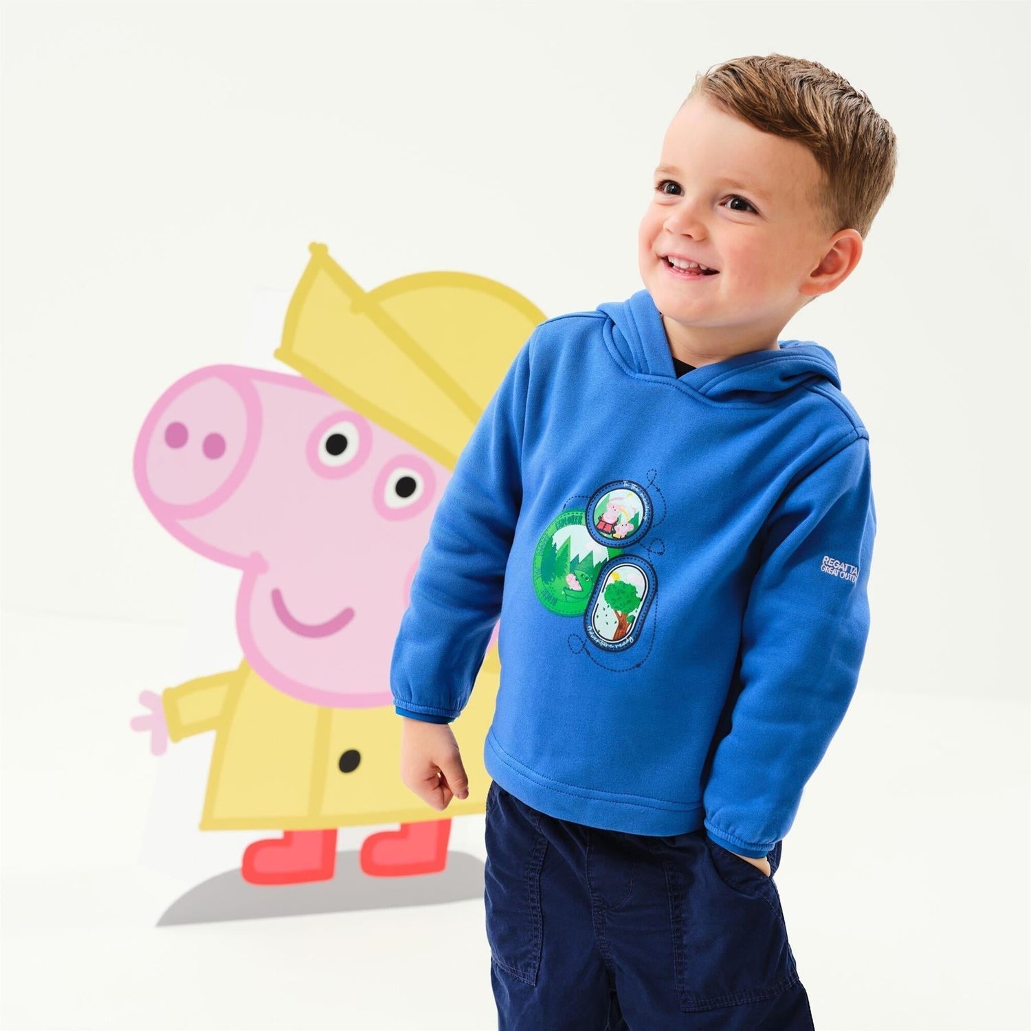 Regatta Peppa Pig Adventure Childrens Ready Hoodie - Just £9.99! Shop now at Warwickshire Clothing.