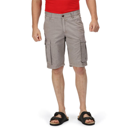 Regatta Mens Shorebay Cargo Breathable Cotton Shorts - Just £19.99! Shop now at Warwickshire Clothing.