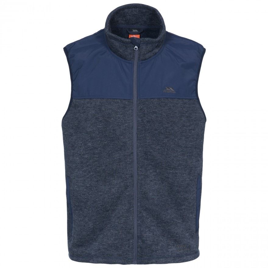 Trespass Mens Leafminer Bodywarmer Fleece Gilet - Just £22.99! Shop now at Warwickshire Clothing.