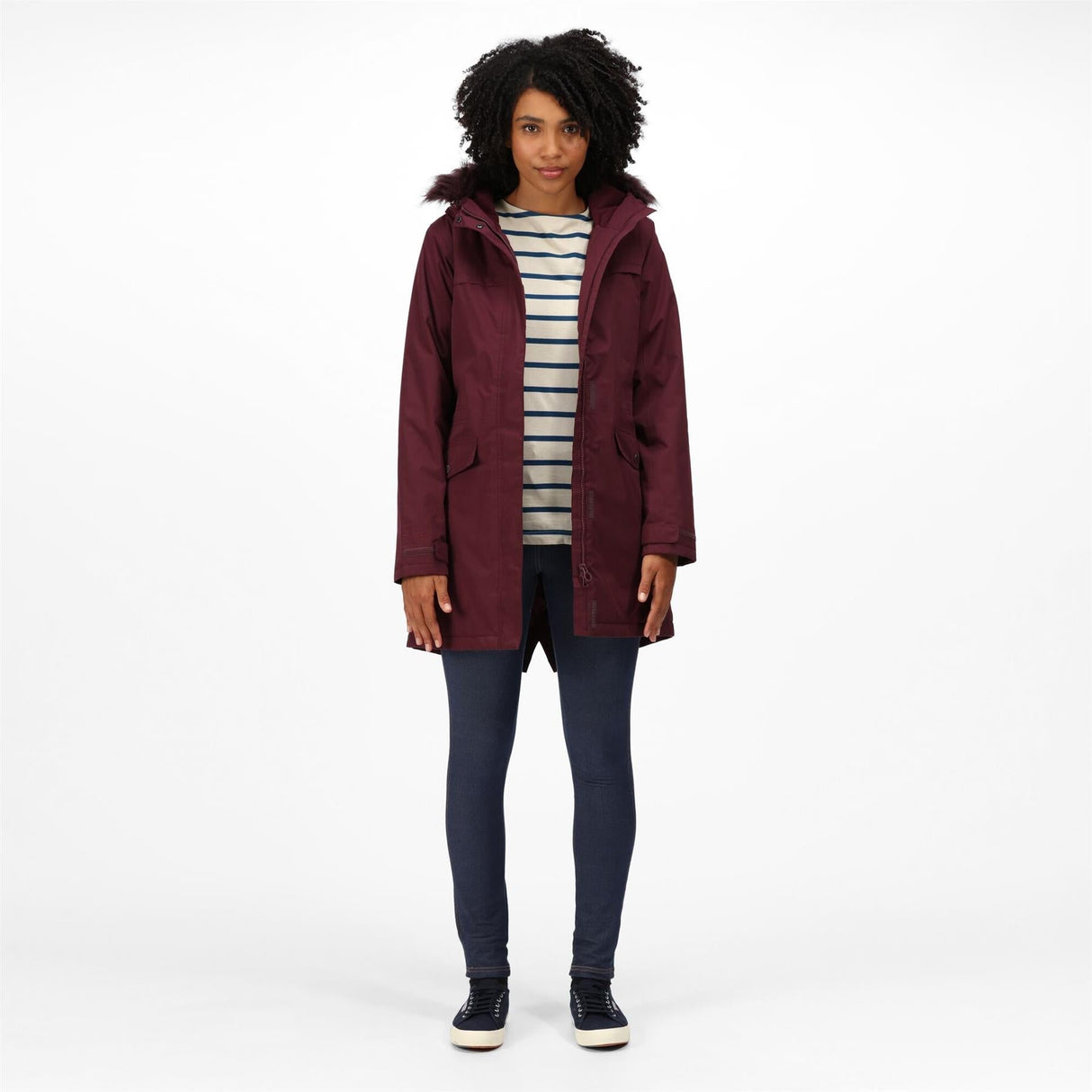 Regatta Womens Serleena II Waterproof Insulated Fur Trim Hooded Parka Jacket - Just £39.99! Shop now at Warwickshire Clothing.