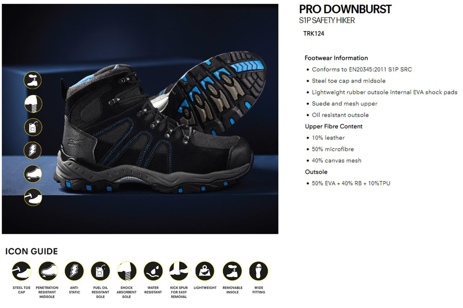 Regatta Mens Work Safety Protective Shoes Steel Toe Boots Workwear - Just £32.99! Shop now at Warwickshire Clothing.