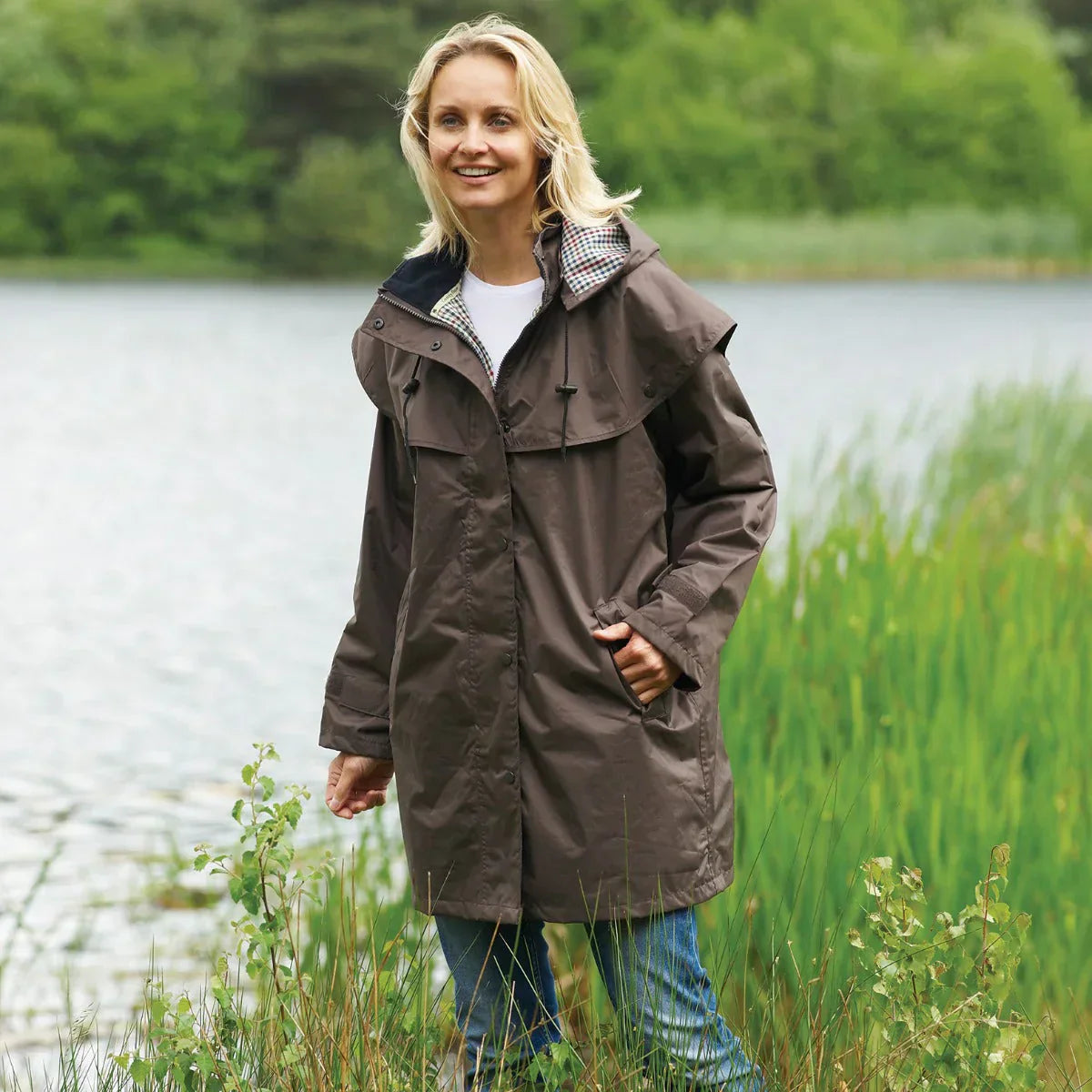Country Estate Womens Windsor Waterproof Riding Coat - Just £34.99! Shop now at Warwickshire Clothing.