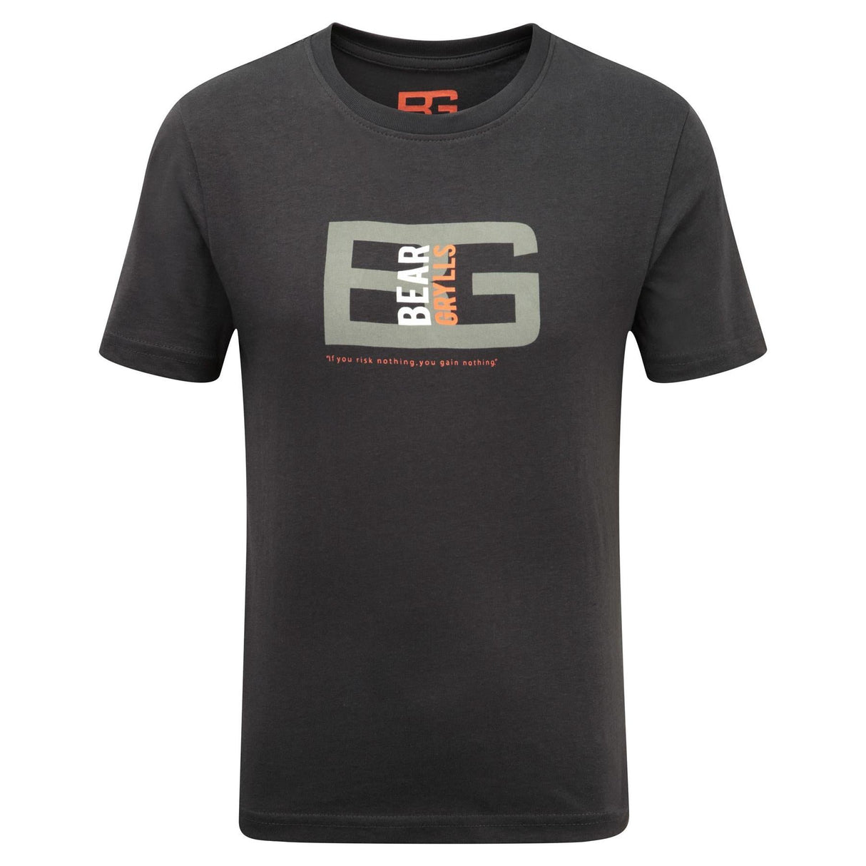 Bear Grylls Kids Printed T-Shirts by Craghoppers | Black Pepper - Just £7.99! Shop now at Warwickshire Clothing.