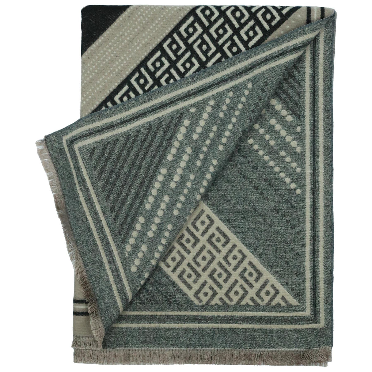 Heritage Warm Cashmere Pashmina Soft Feel Scarve - Aztec - Just £13.99! Shop now at Warwickshire Clothing.