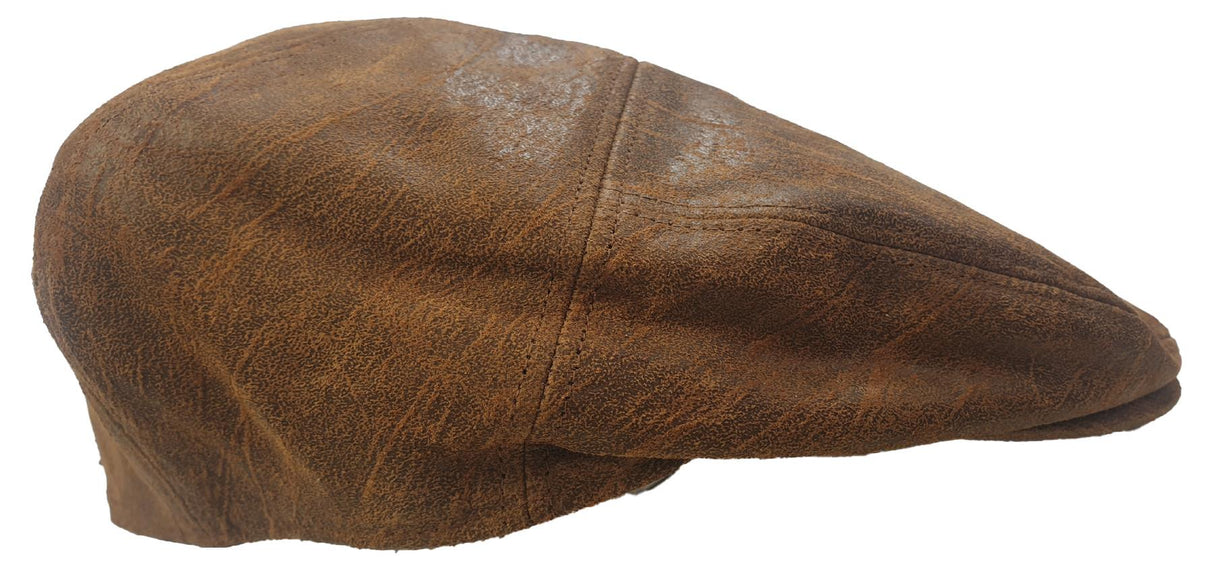 Eureka Stockade Leather Flat Cap Peaky Blinders - Just £27.99! Shop now at Warwickshire Clothing.