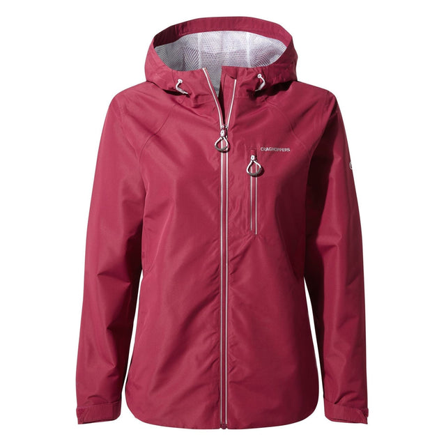 Craghoppers Womens Barletta Hooded Waterproof Ladies Coat - Just £34.99! Shop now at Warwickshire Clothing.