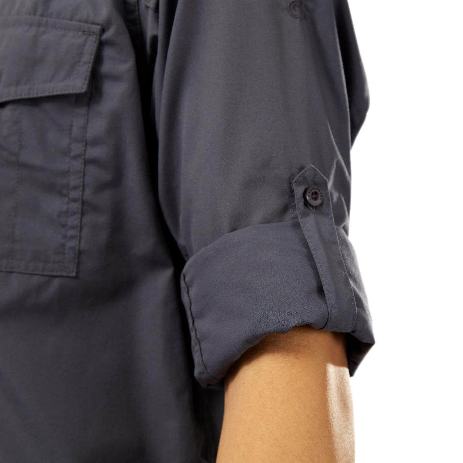 Craghoppers Mens New Kiwi Long Sleeved Shirt Walking Nosi Defence Travel - Just £29.99! Shop now at Warwickshire Clothing.