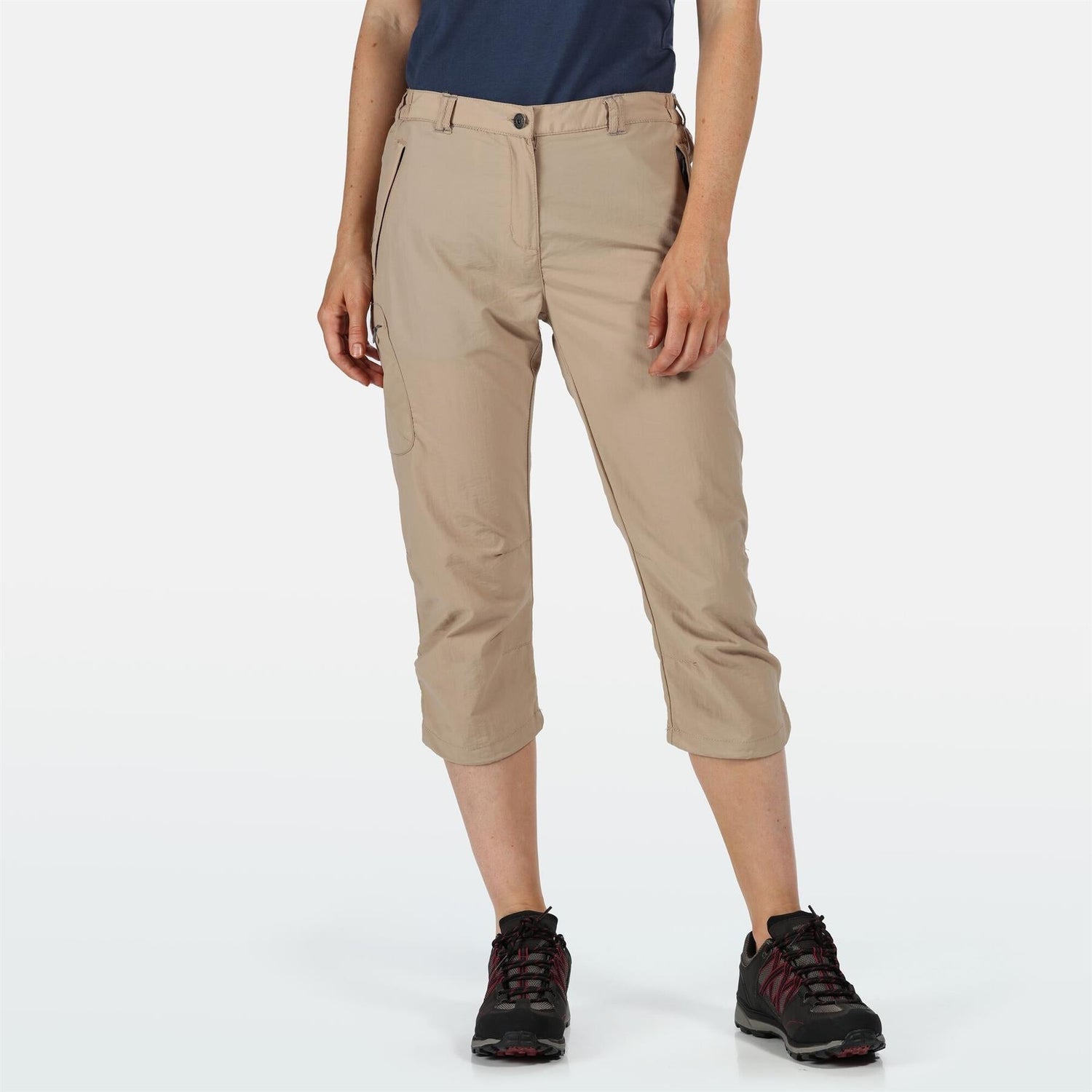 Regatta Womens Chaska Cropped 3/4 Capri Trousers - Just £16.99! Shop now at Warwickshire Clothing.