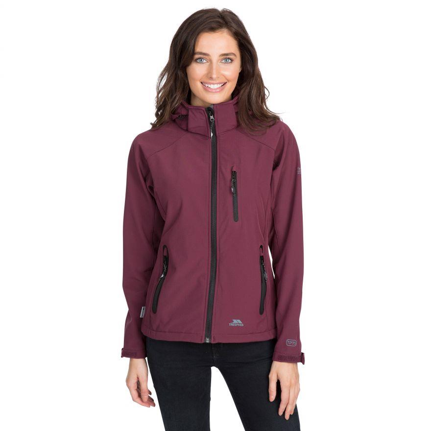 Trespass Womens Bela II Softshell Jacket - Just £36.99! Shop now at Warwickshire Clothing.