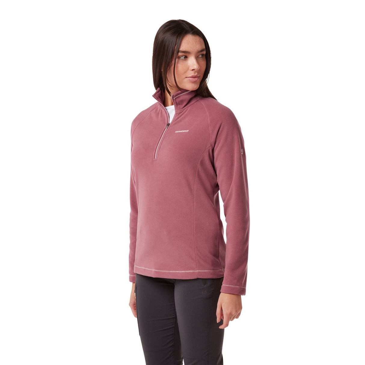 Craghoppers Miska V Womens Half Zip Long Sleeved Fleece - Just £19.99! Shop now at Warwickshire Clothing.
