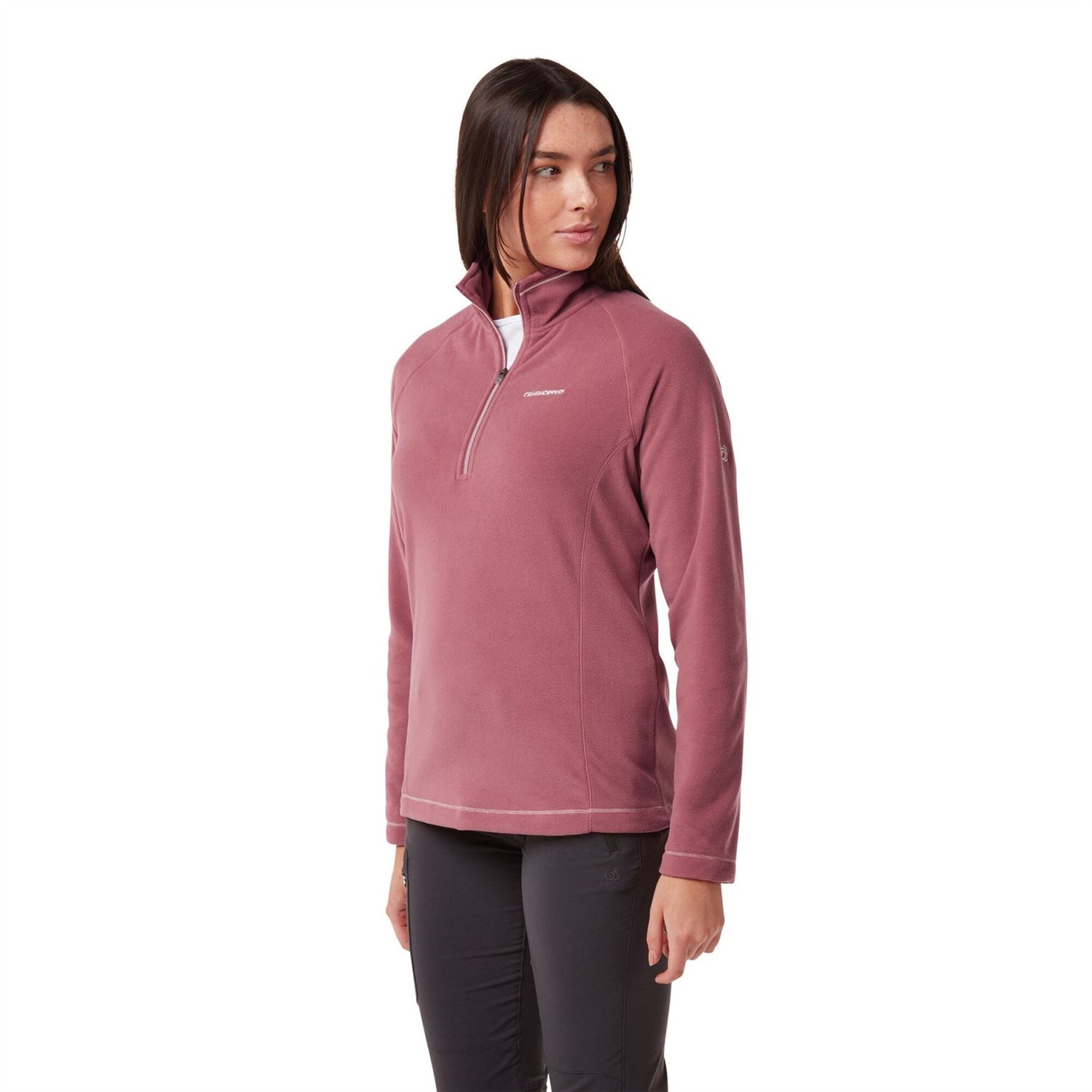 Craghoppers Miska V Womens Half Zip Long Sleeved Fleece - Just £19.99! Shop now at Warwickshire Clothing.