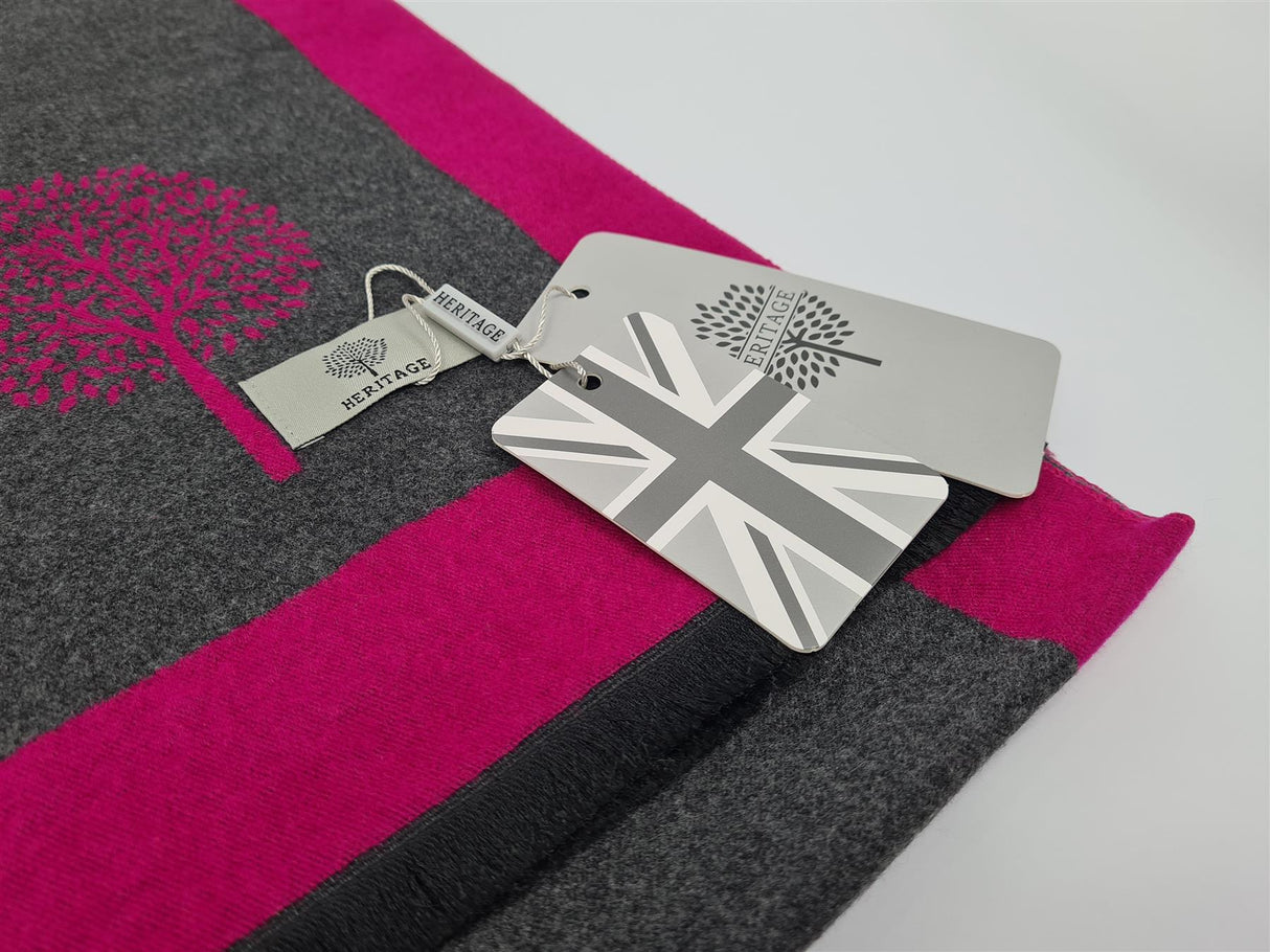 Heritage Pashmina Tree Of Life Womens Scarf - Just £14.99! Shop now at Warwickshire Clothing.