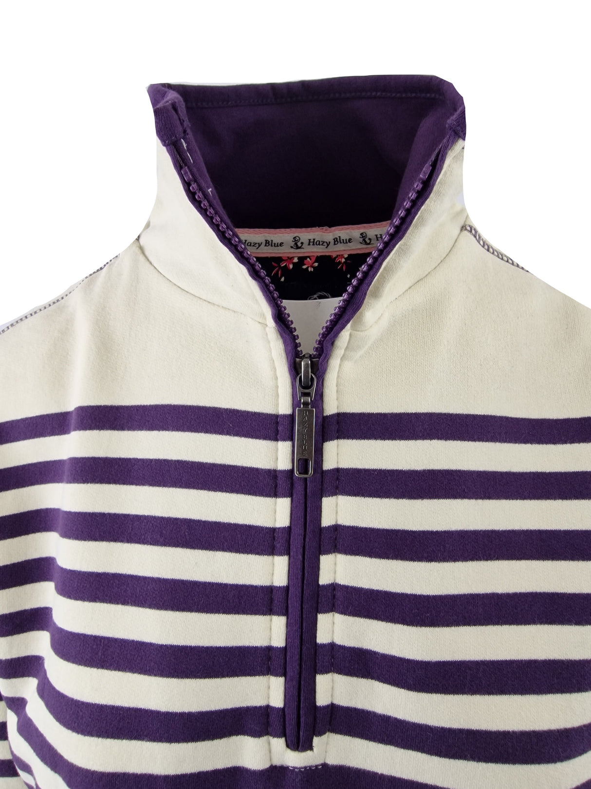 Hazy Blue Womens Pullover Sweatshirts - Grace - Just £29.90! Shop now at Warwickshire Clothing.