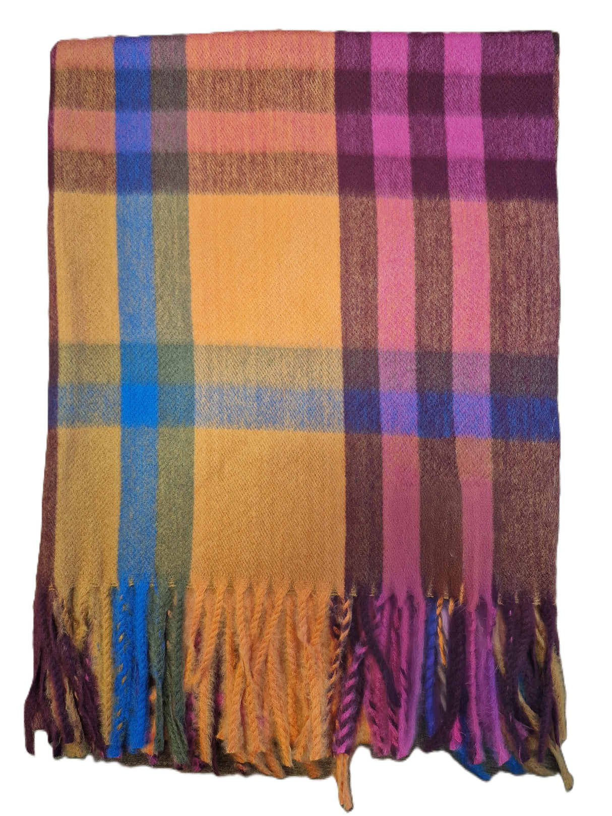 House Of Tweed Womens Soft Tartan Scarf - Just £14.99! Shop now at Warwickshire Clothing.