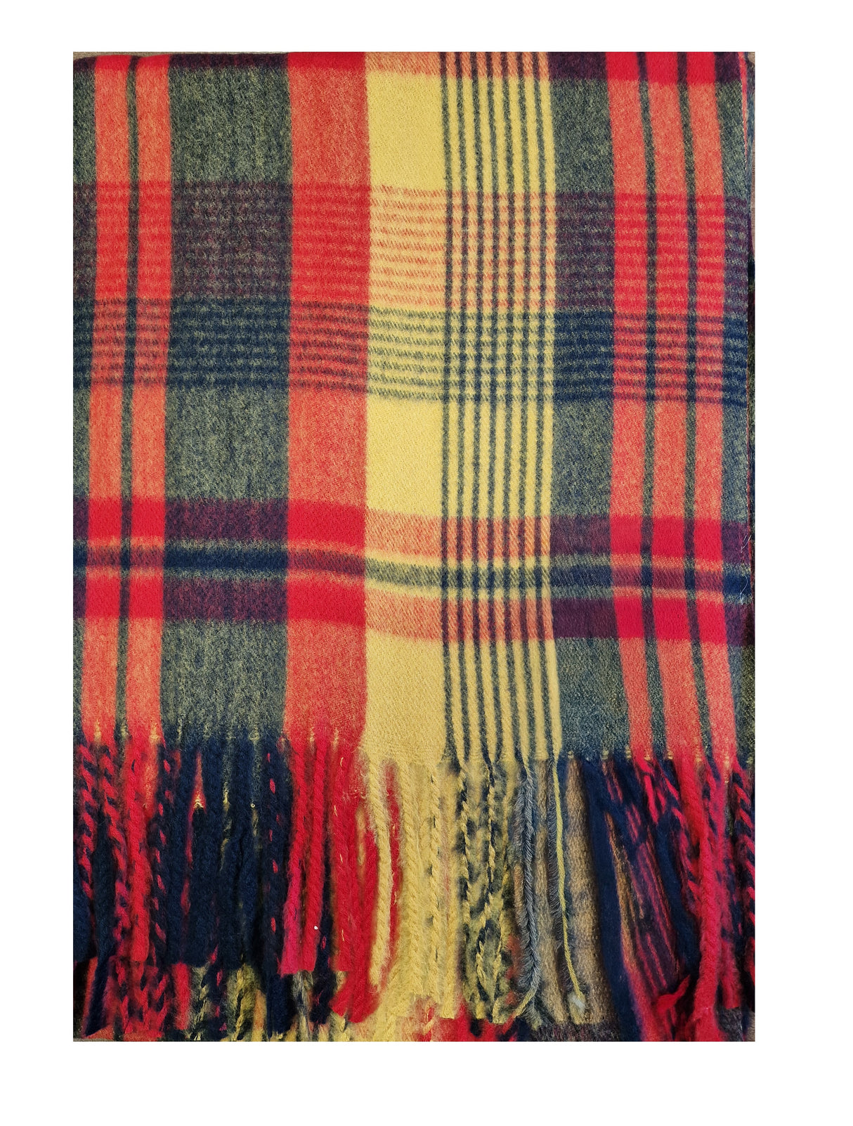 House Of Tweed Womens Soft Tartan Scarf - Just £14.99! Shop now at Warwickshire Clothing.