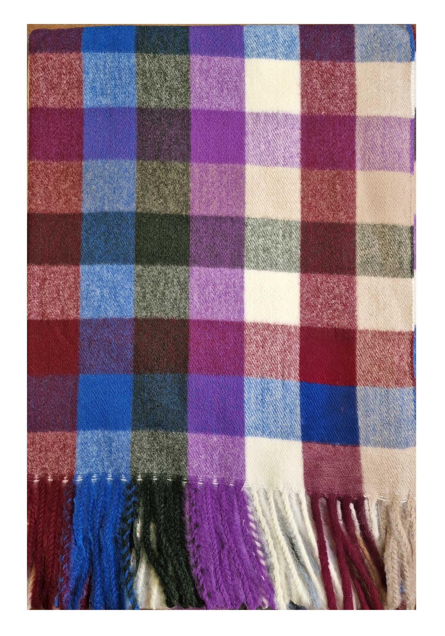 House Of Tweed Womens Soft Tartan Scarf - Just £14.99! Shop now at Warwickshire Clothing.