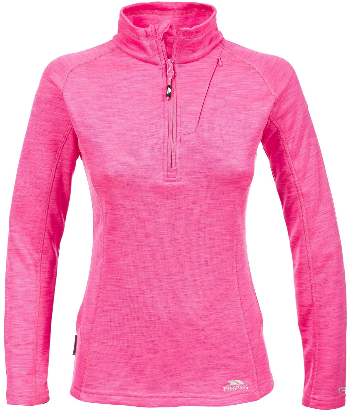 Trespass Womens Fairford Fleece Half Zip Pullover Jumper - Just £24.99! Shop now at Warwickshire Clothing.