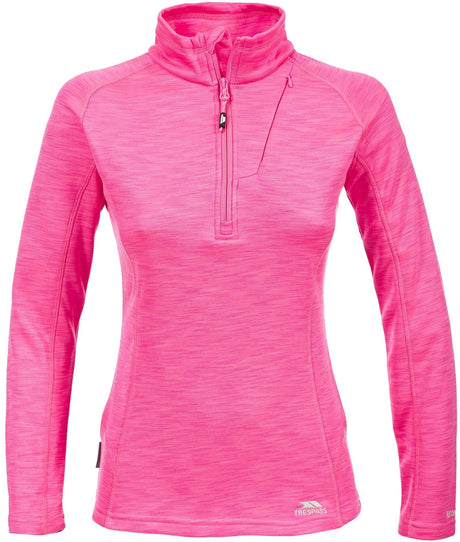 Trespass Womens Fairford Fleece Half Zip Pullover Jumper - Just £24.99! Shop now at Warwickshire Clothing.