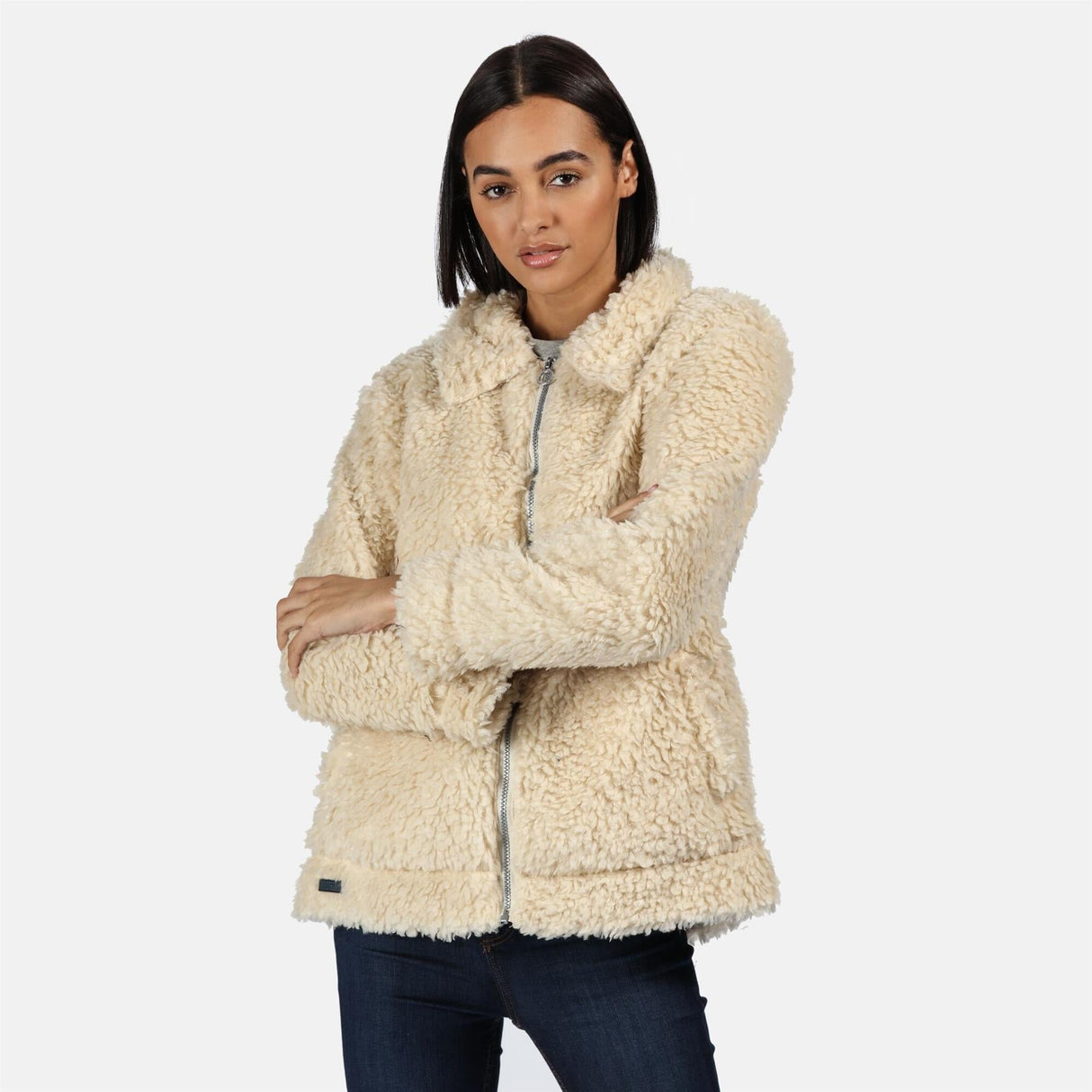 Regatta Womens Akasha Full Zip Fluffy Fleece - Just £29.99! Shop now at Warwickshire Clothing.