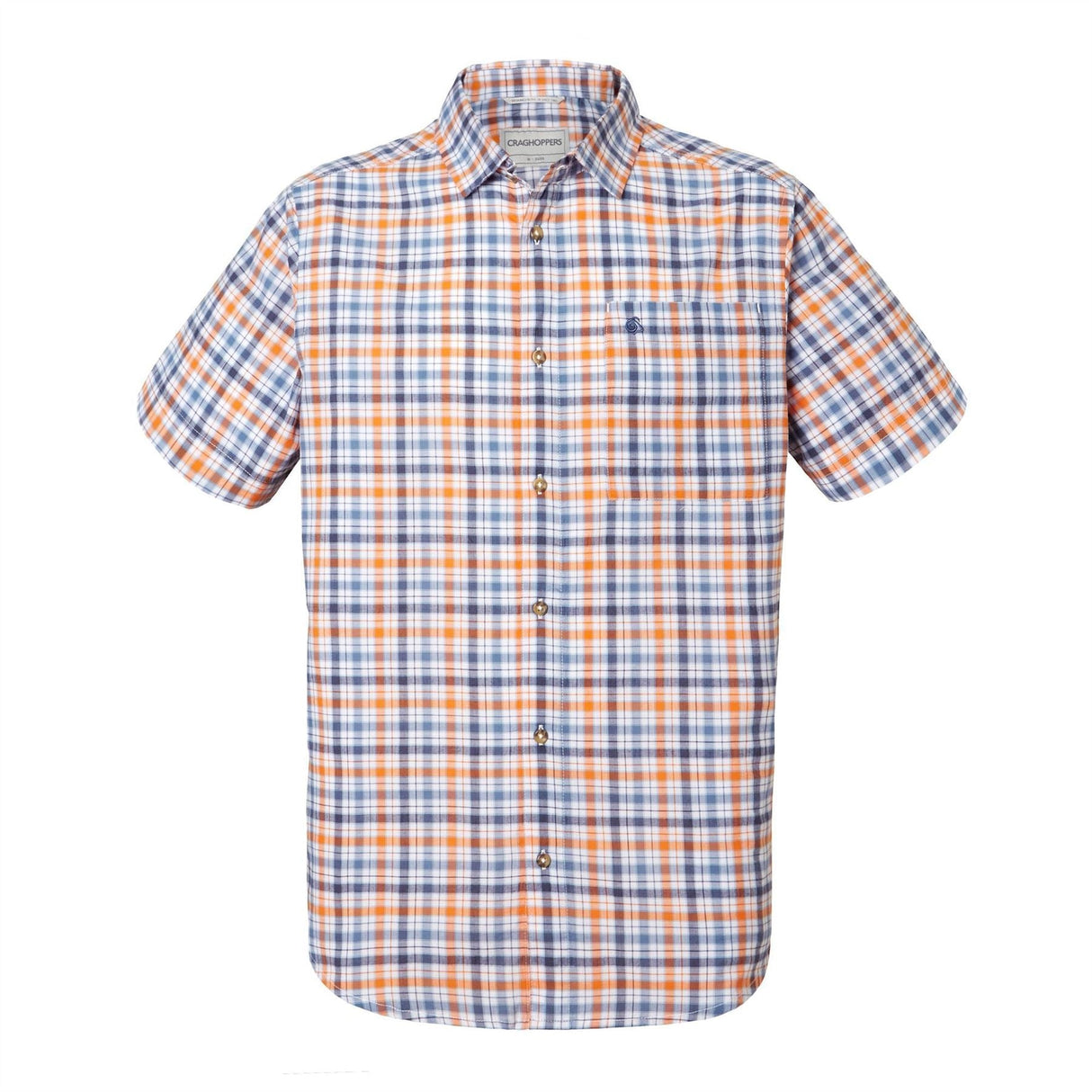 Craghoppers Mens Holbrook Cool Lightweight Short Sleeved Check Shirt - Just £19.99! Shop now at Warwickshire Clothing.