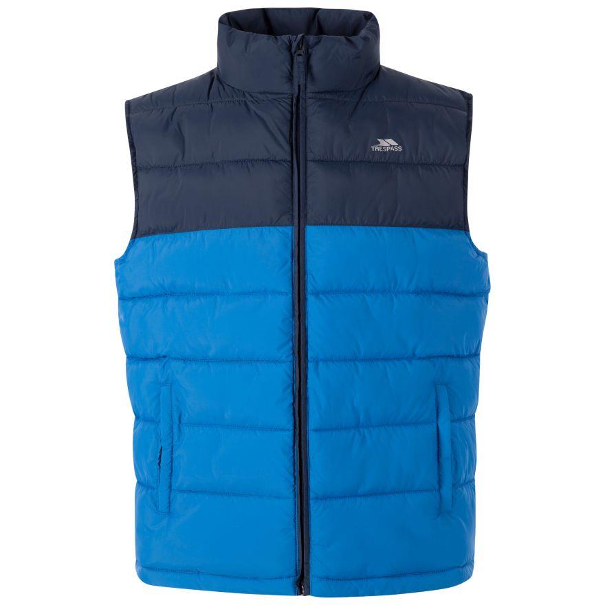 Trespass Oskar Kids Padded Gilet Quilted Bodywarmer with 2 Pockets - Just £24.99! Shop now at Warwickshire Clothing.