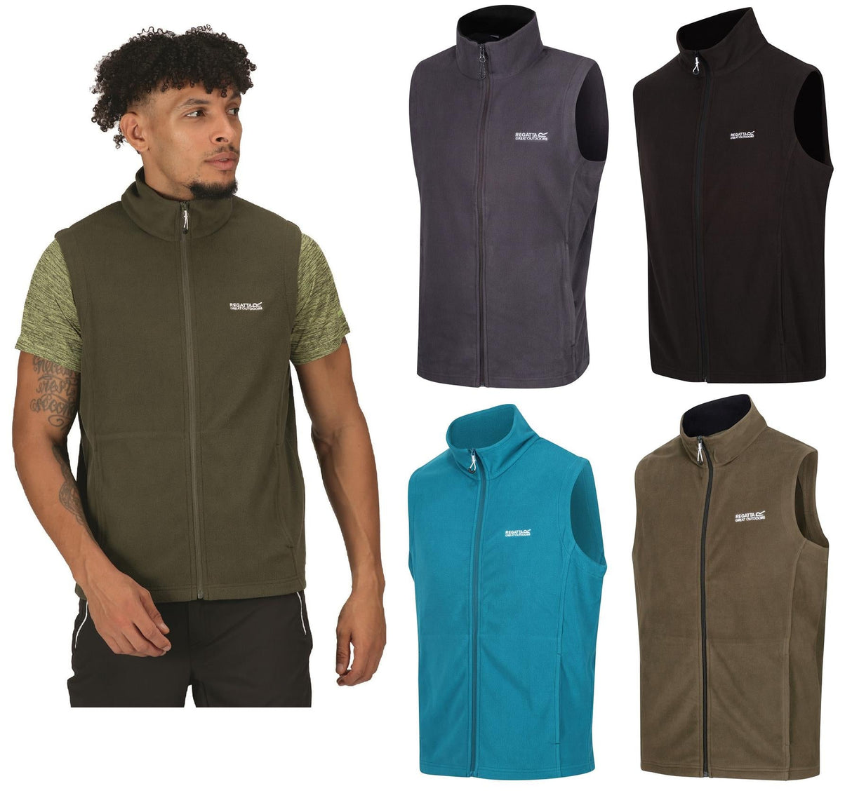 Regatta Men's Tobias II Fleece Gilet - Just £13.99! Shop now at Warwickshire Clothing.