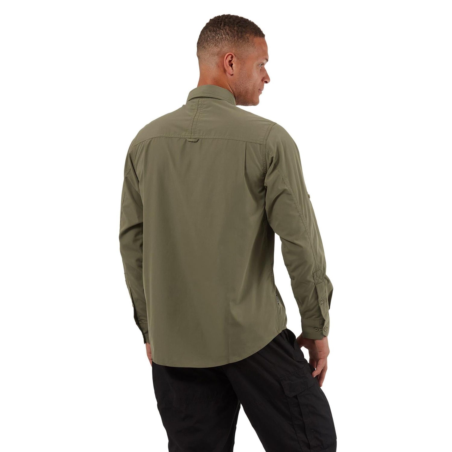 Craghoppers Mens New Kiwi Long Sleeved Shirt Walking Nosi Defence Travel - Just £29.99! Shop now at Warwickshire Clothing.