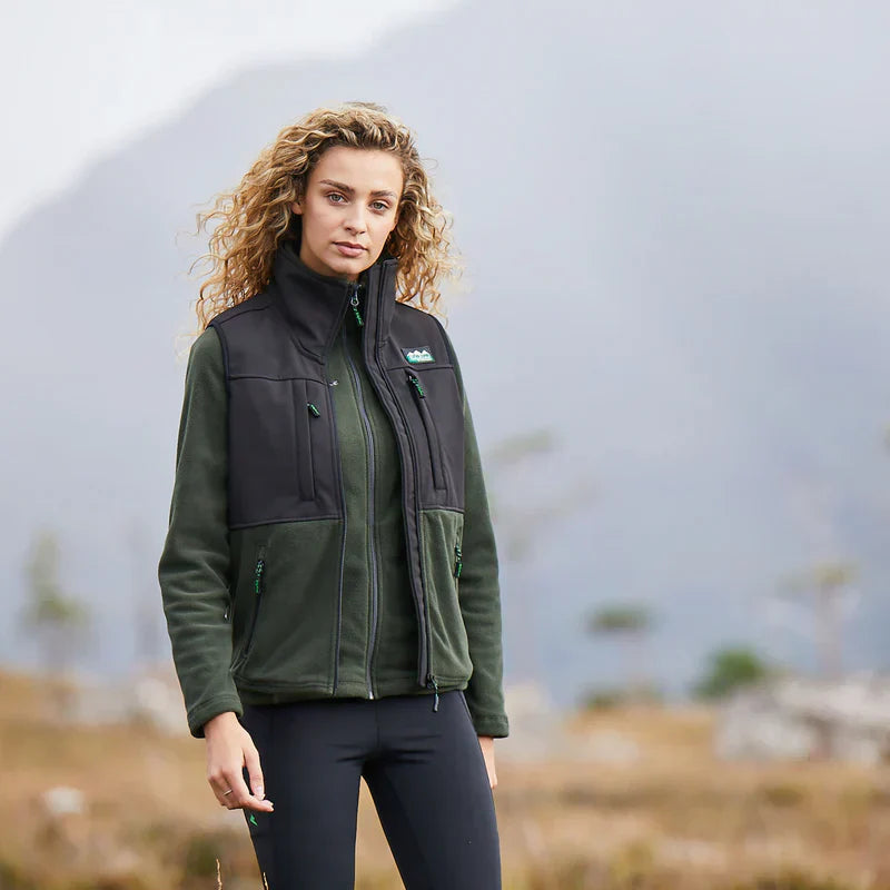 Womens Ridgeline Hybrid Fleece Gilet Vest - Just £49.95! Shop now at Warwickshire Clothing.