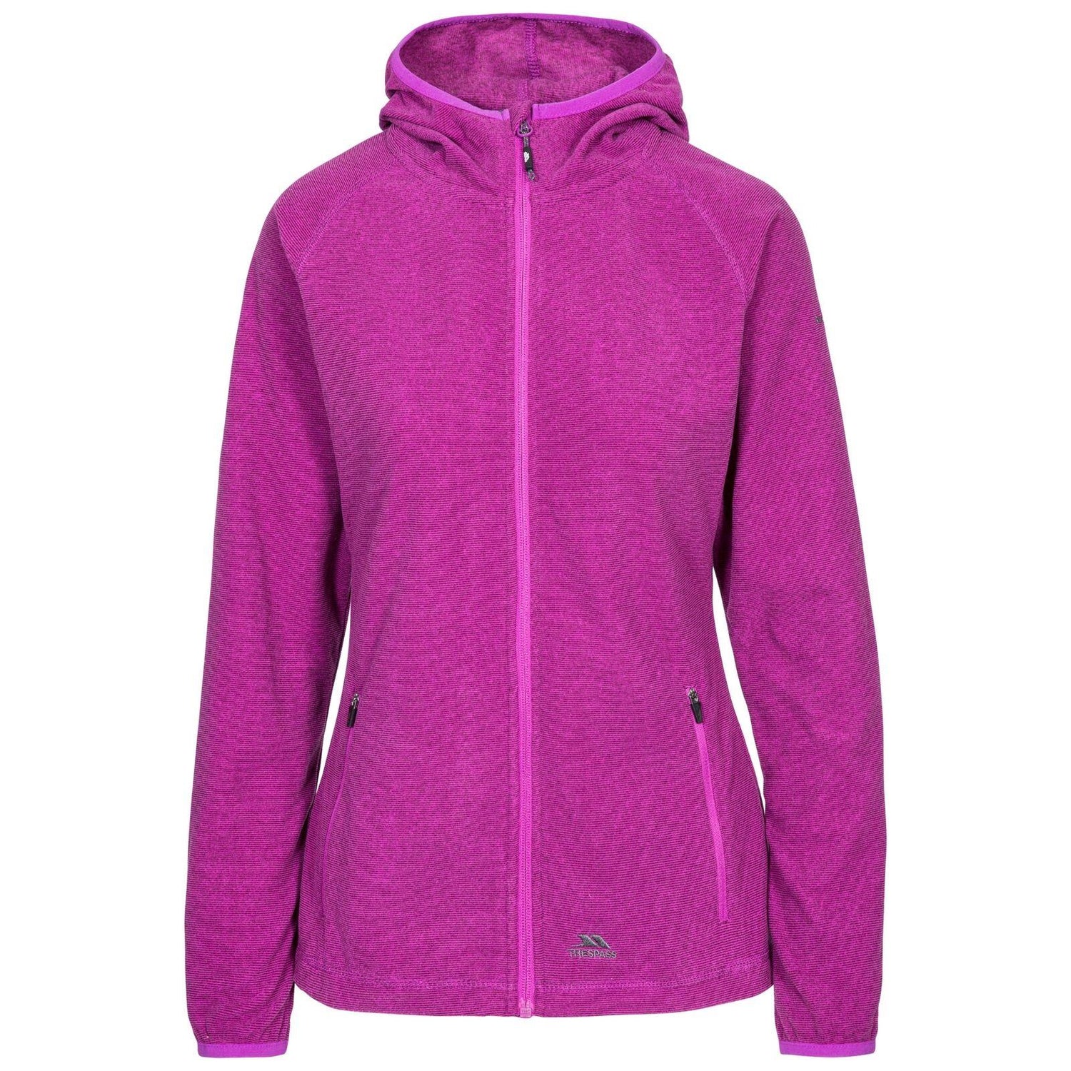 Trespass Jennings Women's Full Zip Microfleece Hoodie - Just £20.99! Shop now at Warwickshire Clothing.