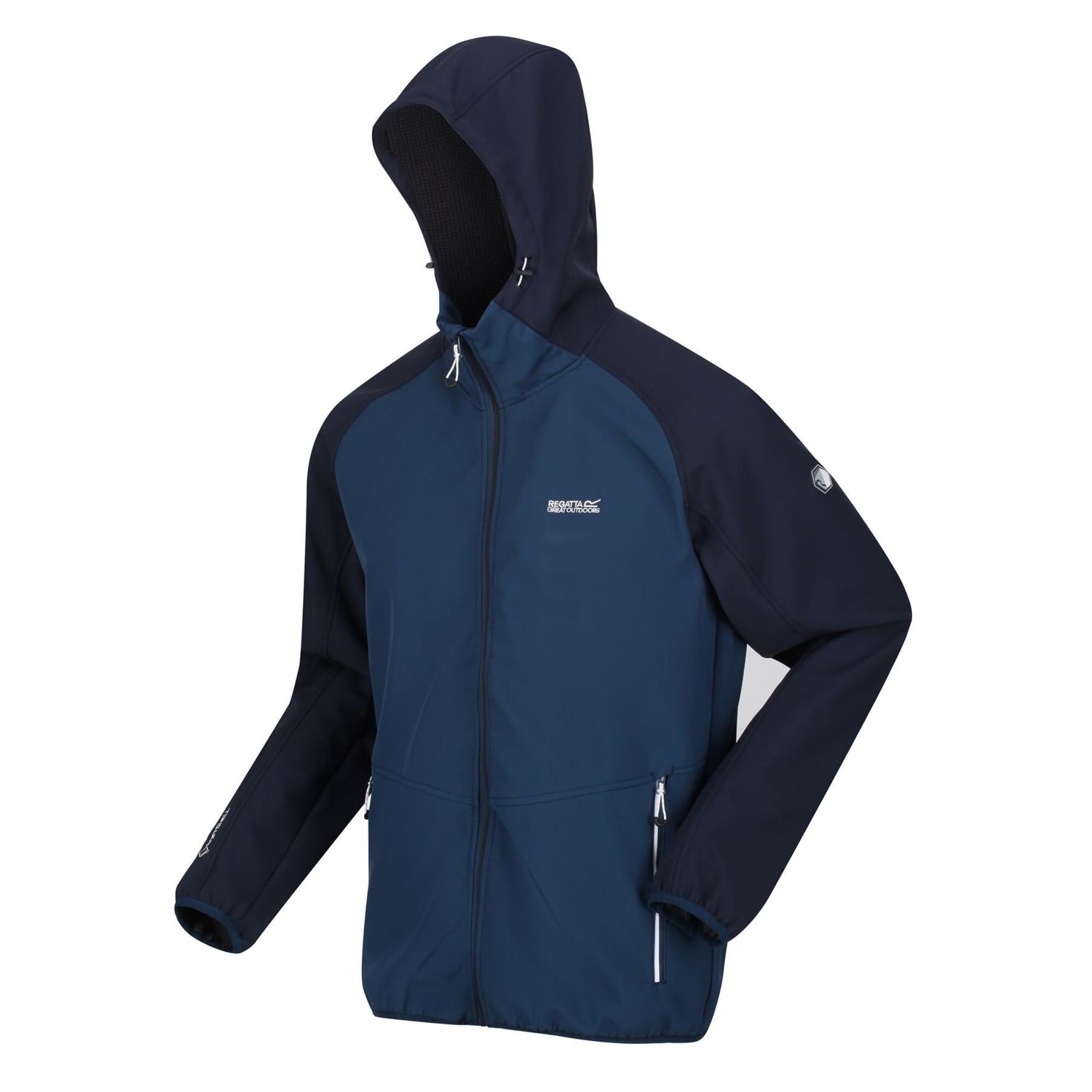 Regatta Mens Arec III Outdoor Hooded Softshell Jacket - Just £29.99! Shop now at Warwickshire Clothing.