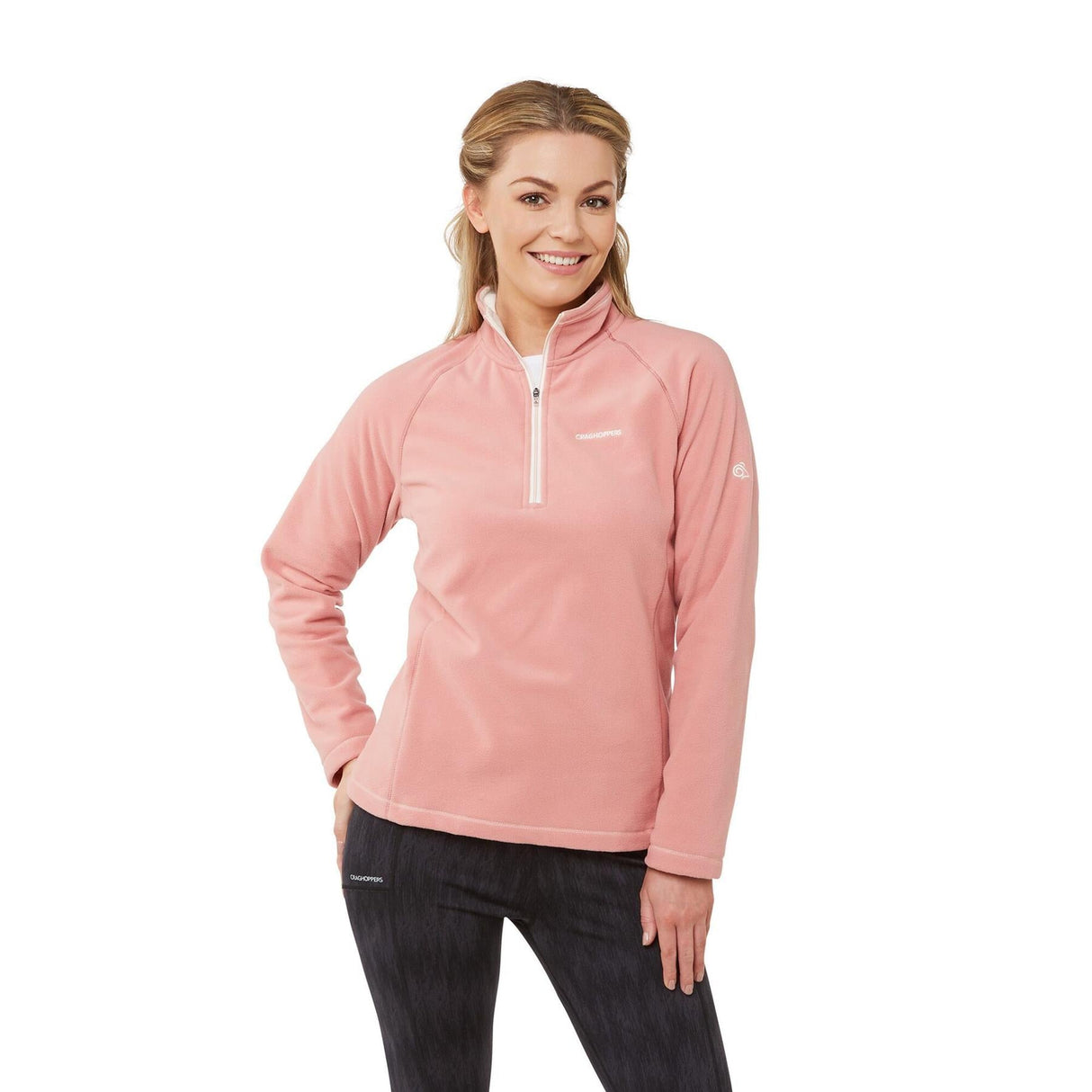 Craghoppers Miska V Womens Half Zip Long Sleeved Fleece - Just £19.99! Shop now at Warwickshire Clothing.