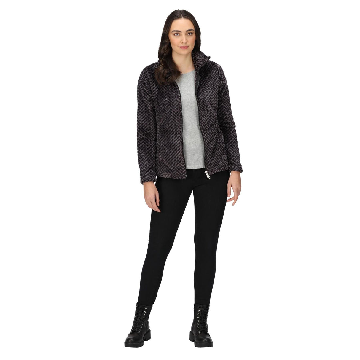 Regatta Womens Heloise Mock Neck Full Zip Fleece Jacket Coat - Just £23.99! Shop now at Warwickshire Clothing.