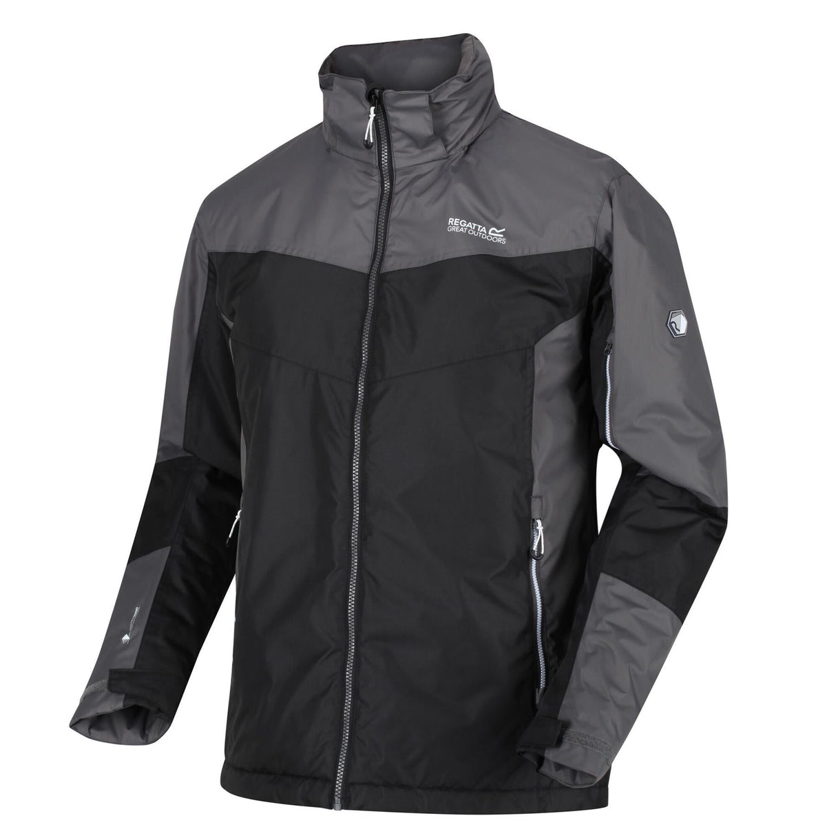 Regatta Mens Fincham Waterproof Insulated Hidden Hood Jacket - Just £34.99! Shop now at Warwickshire Clothing.