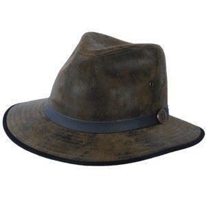 Eureka Mens Stockade Leather Fedora Style Formal Hat - Just £34.99! Shop now at Warwickshire Clothing.