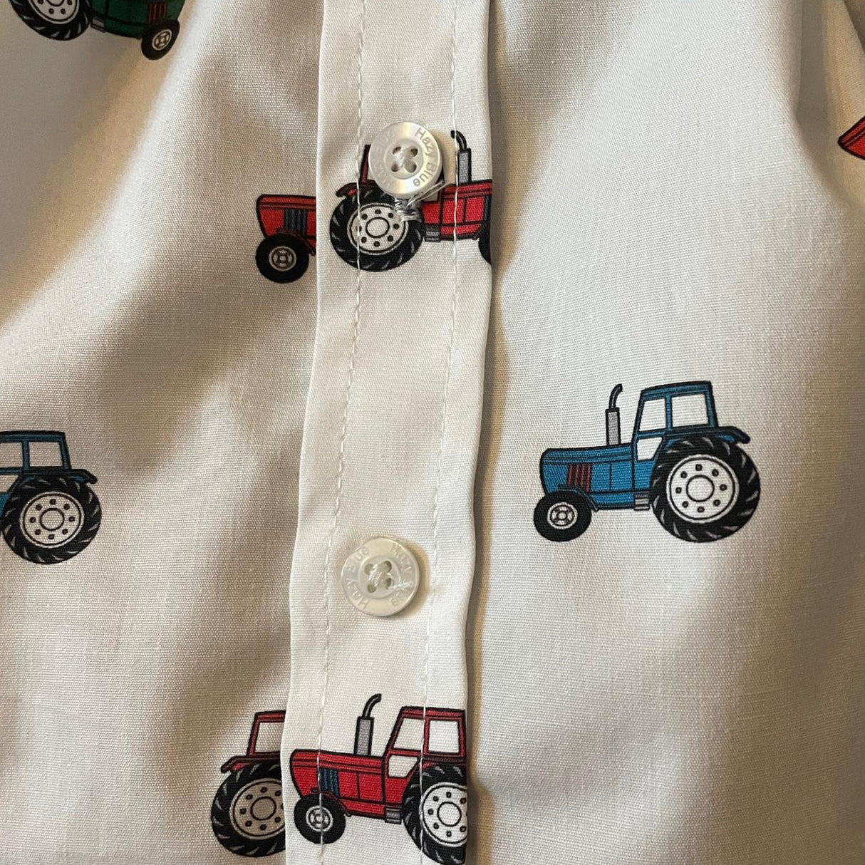 Hazy Blue Kids Tractor Shirt - Coady - Just £17.99! Shop now at Warwickshire Clothing.