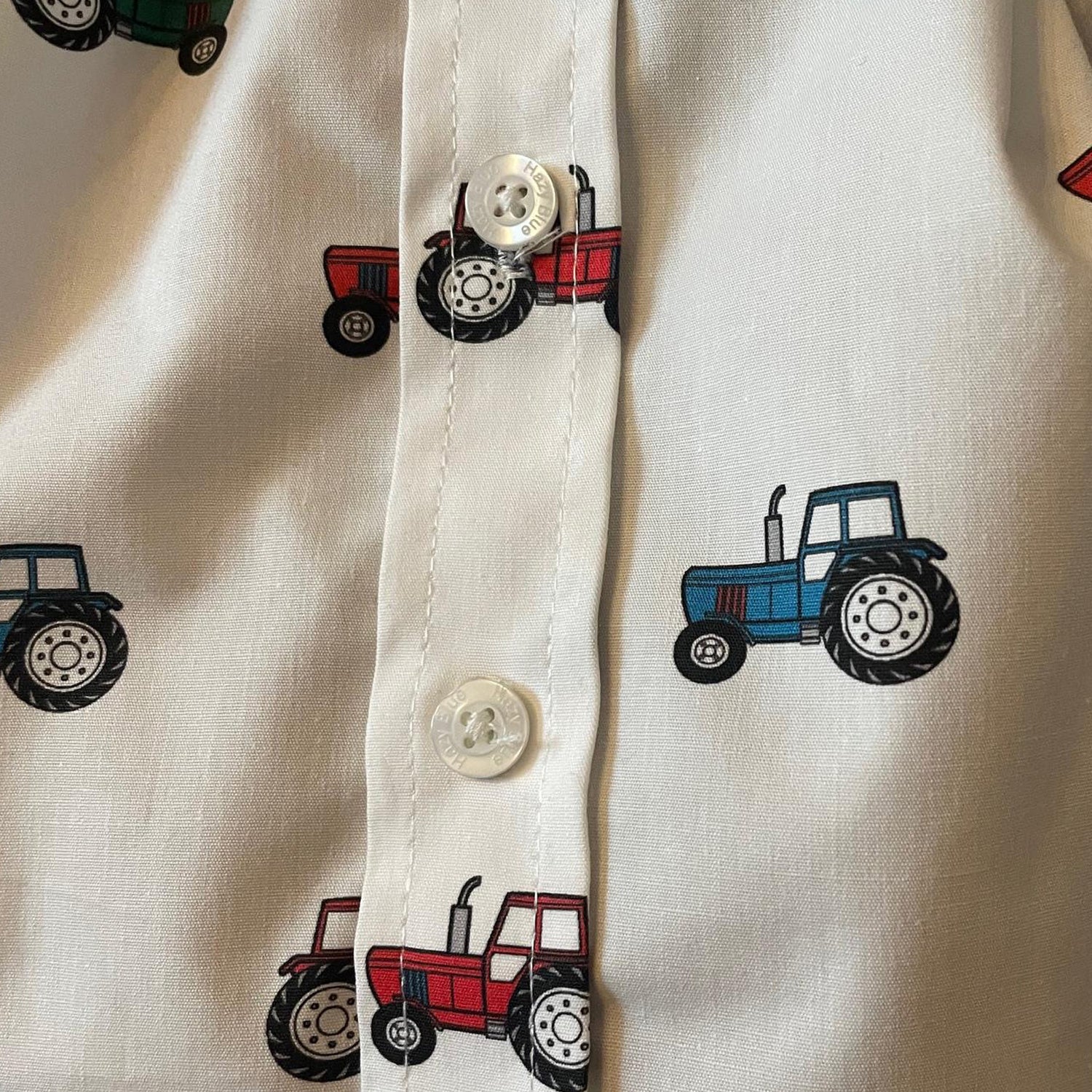 Hazy Blue Kids Tractor Shirt - Coady - Just £17.99! Shop now at Warwickshire Clothing.