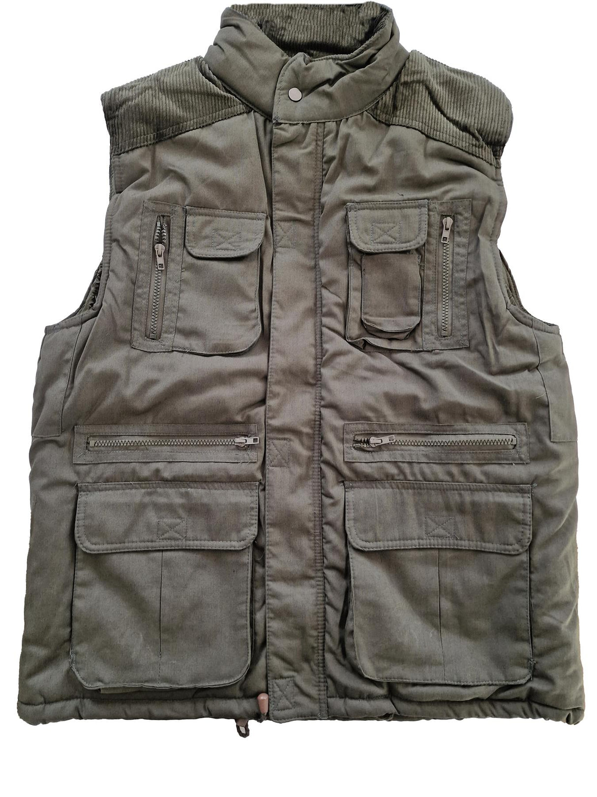 Hazy Blue Mens multi pocket Body Warmer Stalker heavy duty padded gilet - Just £24.99! Shop now at Warwickshire Clothing.