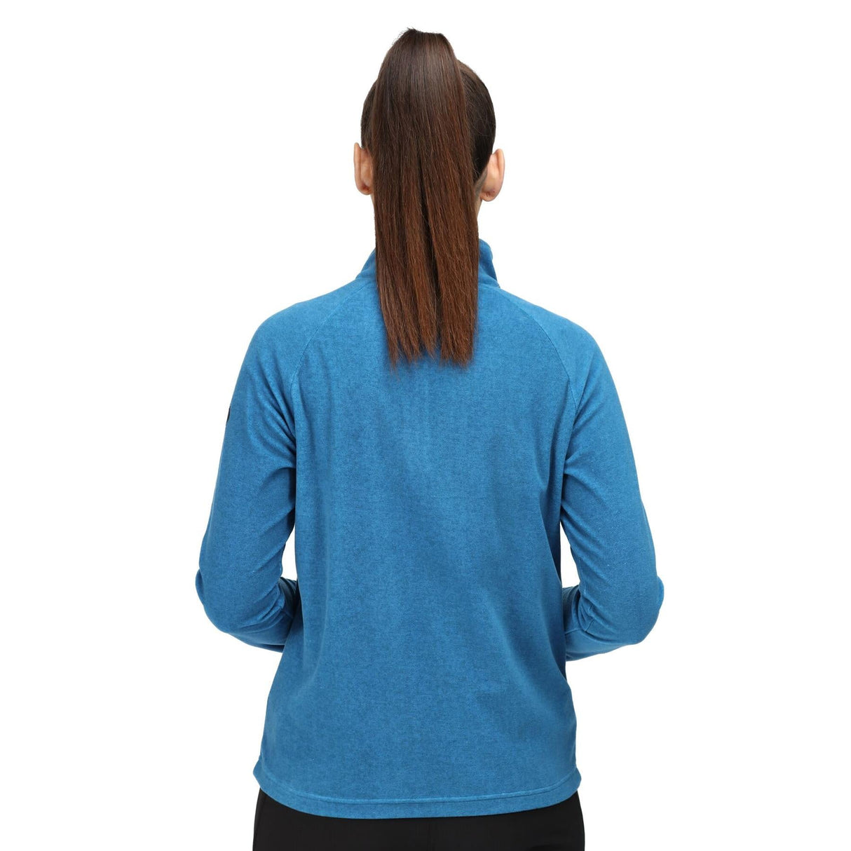 Regatta Womens Pimlo Half Zip Velour Fleece Sweater Pullover Jumper - Just £14.49! Shop now at Warwickshire Clothing.