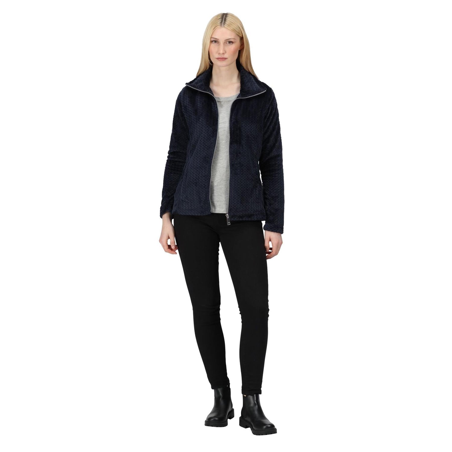 Regatta Womens Heloise Mock Neck Full Zip Fleece Jacket Coat - Just £23.99! Shop now at Warwickshire Clothing.