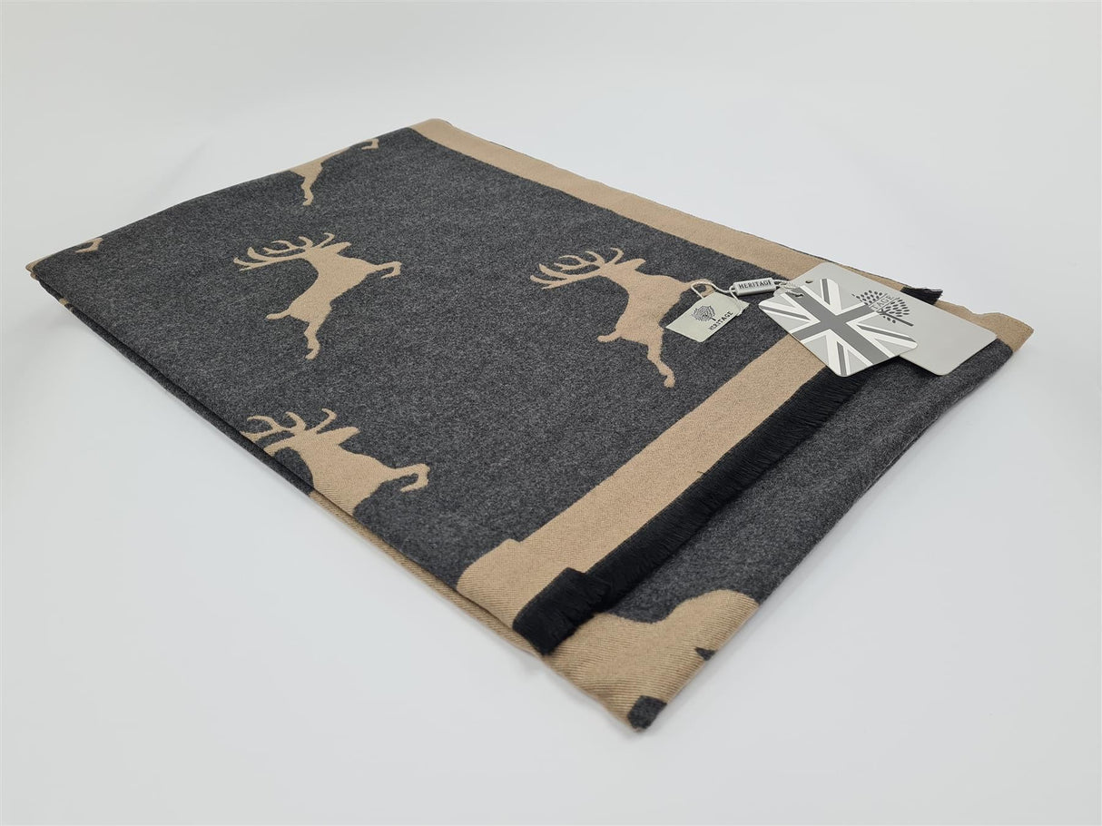 Hazy Blue New Heritage Collection Women's Scarves  - STAG - Just $13.99! Shop now at Warwickshire Clothing. Free Dellivery.