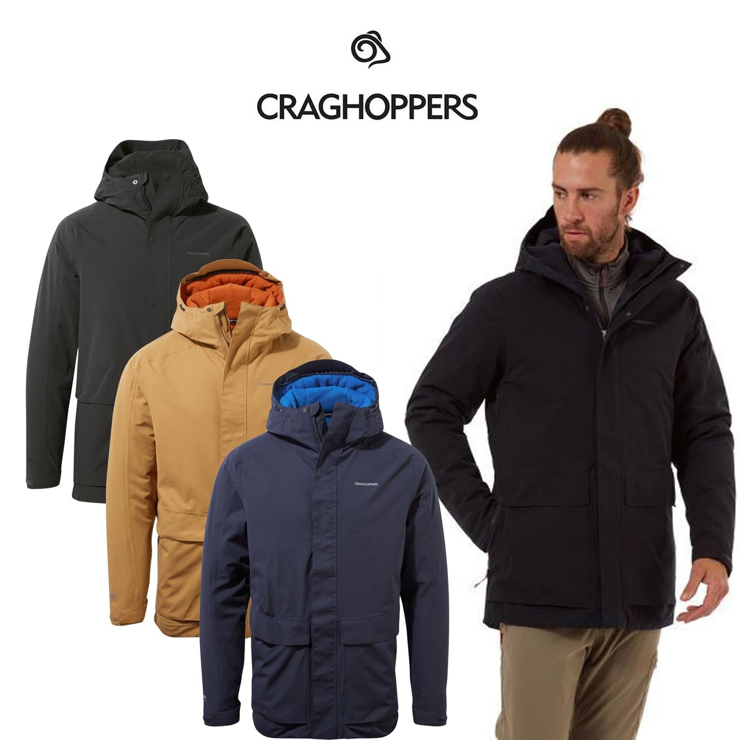Craghoppers Men's Lorton Thermic Waterproof Jacket - Just £69.99! Shop now at Warwickshire Clothing.