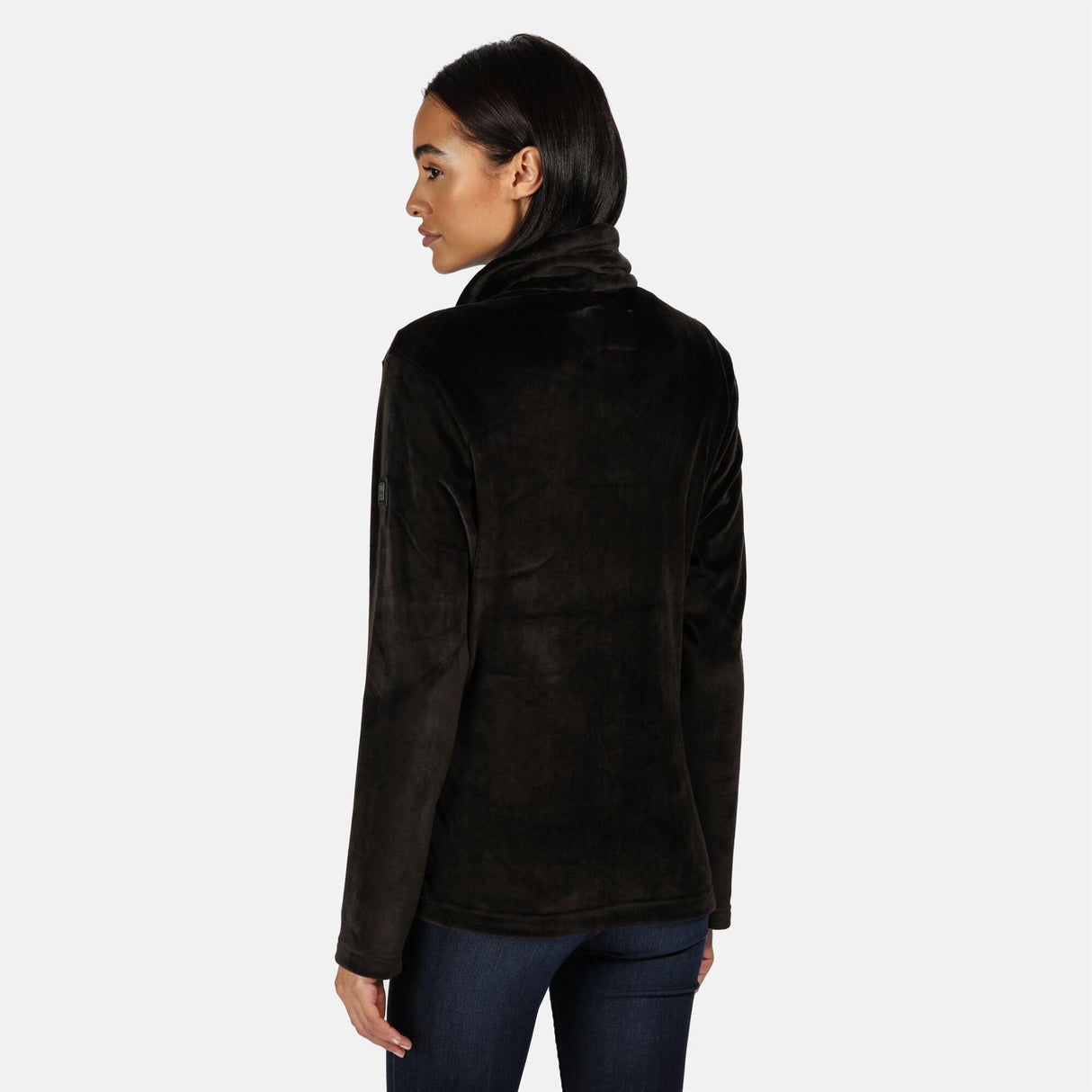 Regatta Womens Hermilla Full Zip Velour Fluffy Fleece Sweater Jacket - Just £29.99! Shop now at Warwickshire Clothing.