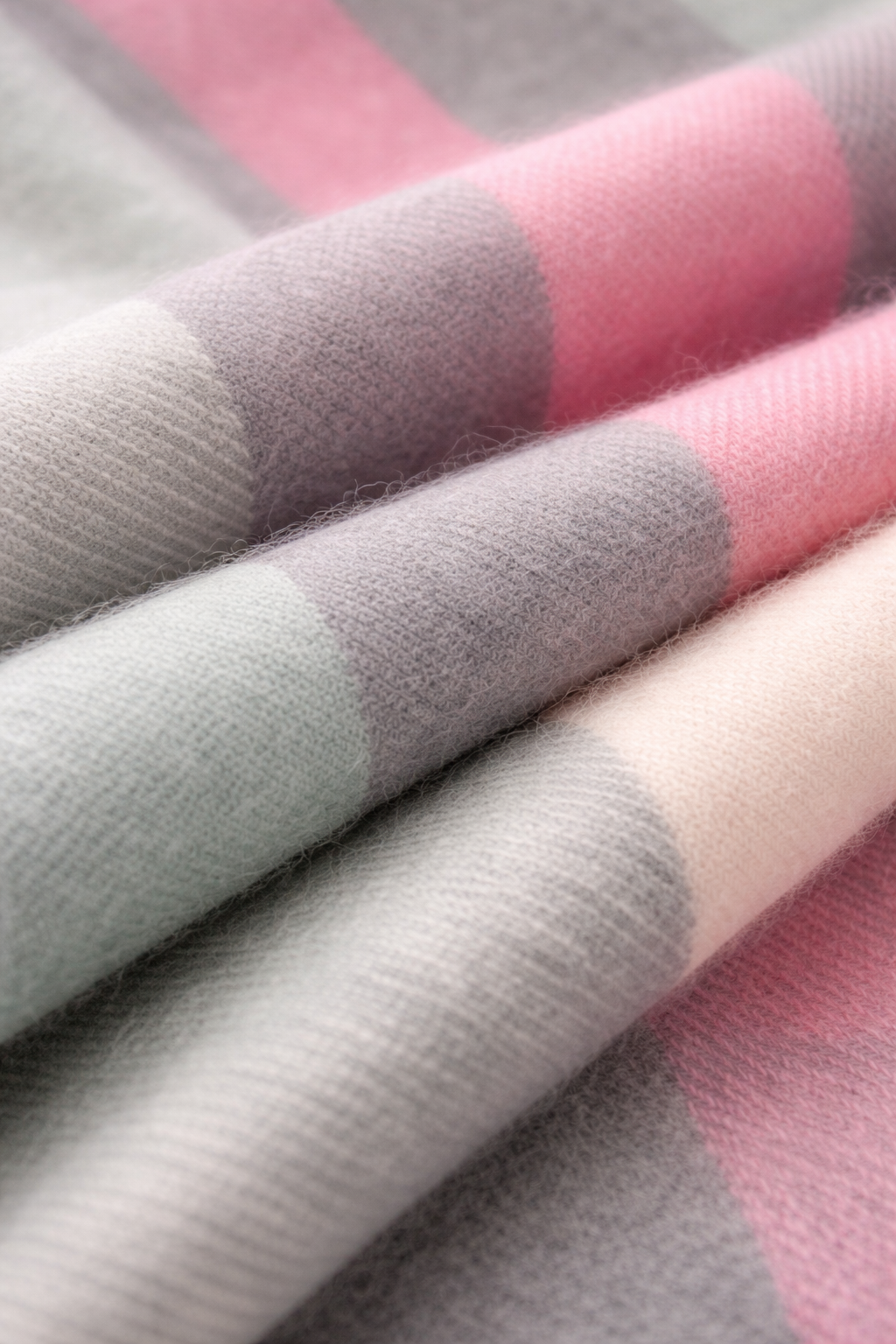 House Of Tweed Womens Soft Check Tartan Scarf