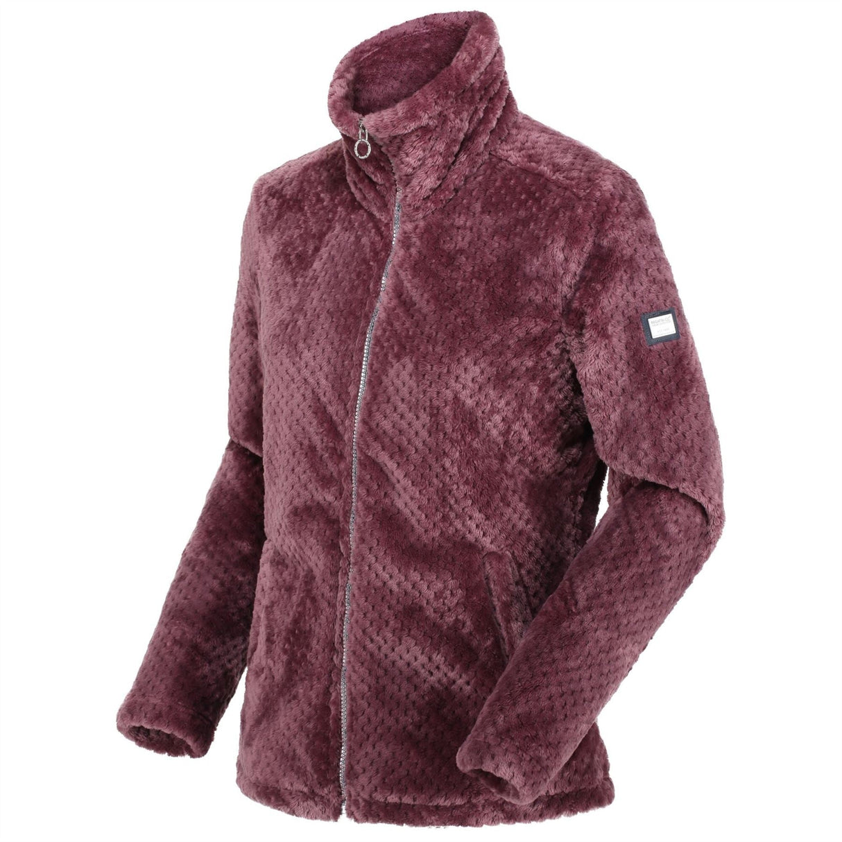 Regatta Womens Hermilla Full Zip Velour Fluffy Fleece Sweater Jacket - Just £29.99! Shop now at Warwickshire Clothing.