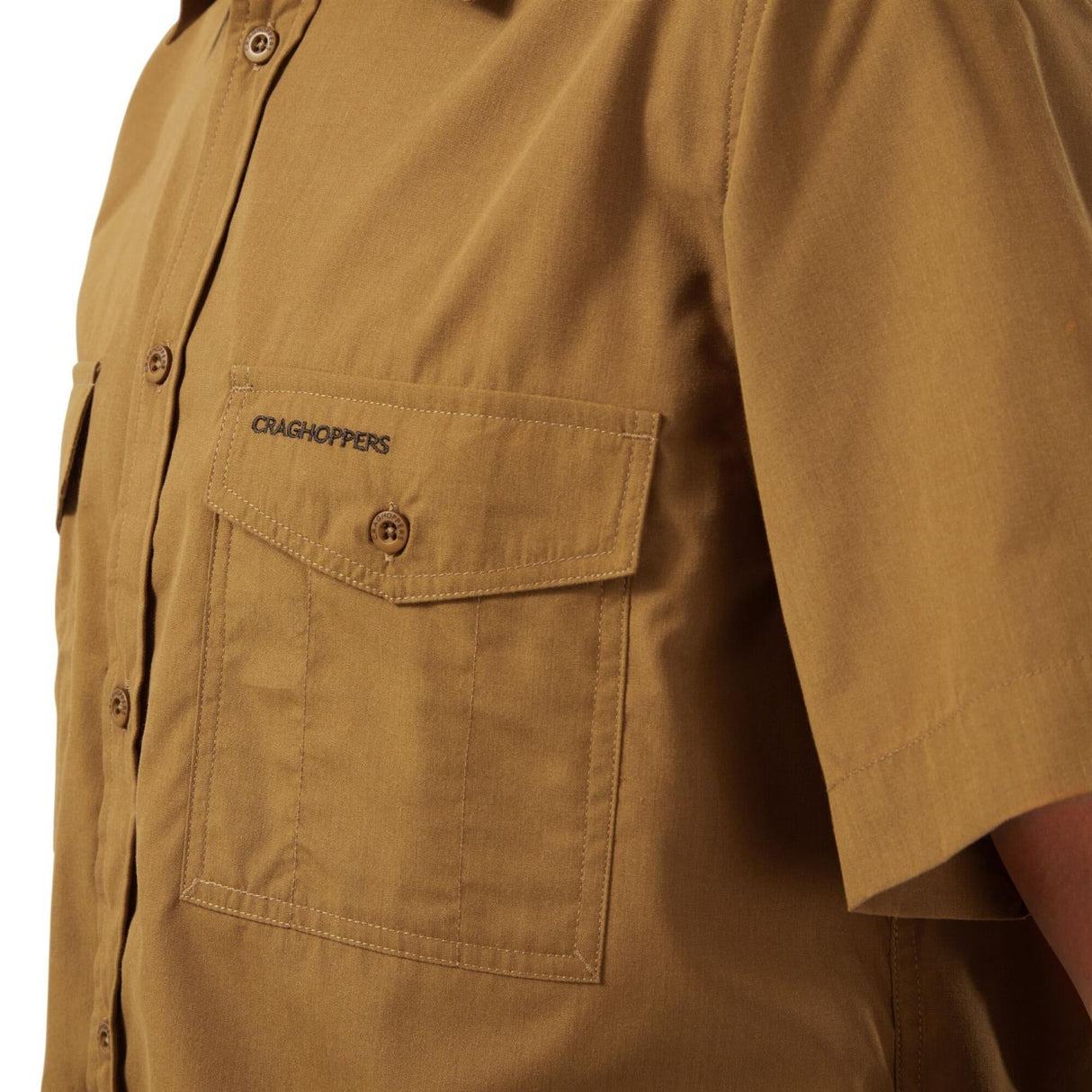 Craghoppers Mens Kiwi Short Sleeved Shirt Nosi Defense - Just £24.99! Shop now at Warwickshire Clothing.